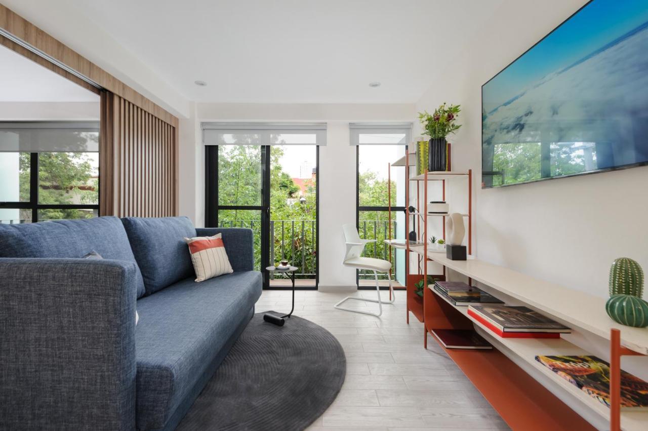 Choapan 28 - Lux Apartments In Condesa Мехико Экстерьер фото